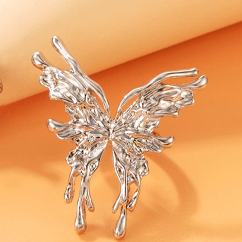 Fashion Butterfly Alloy Womenu0027S Open Ring 1 Piece