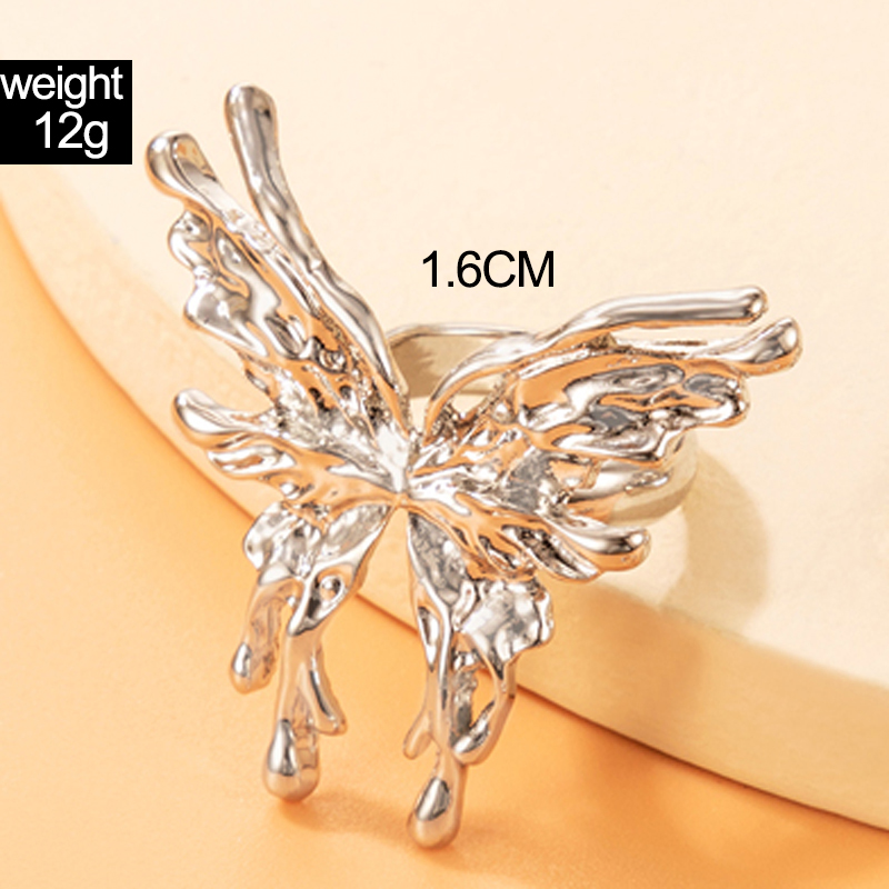 Fashion Butterfly Alloy Womenu0027S Open Ring 1 Piece