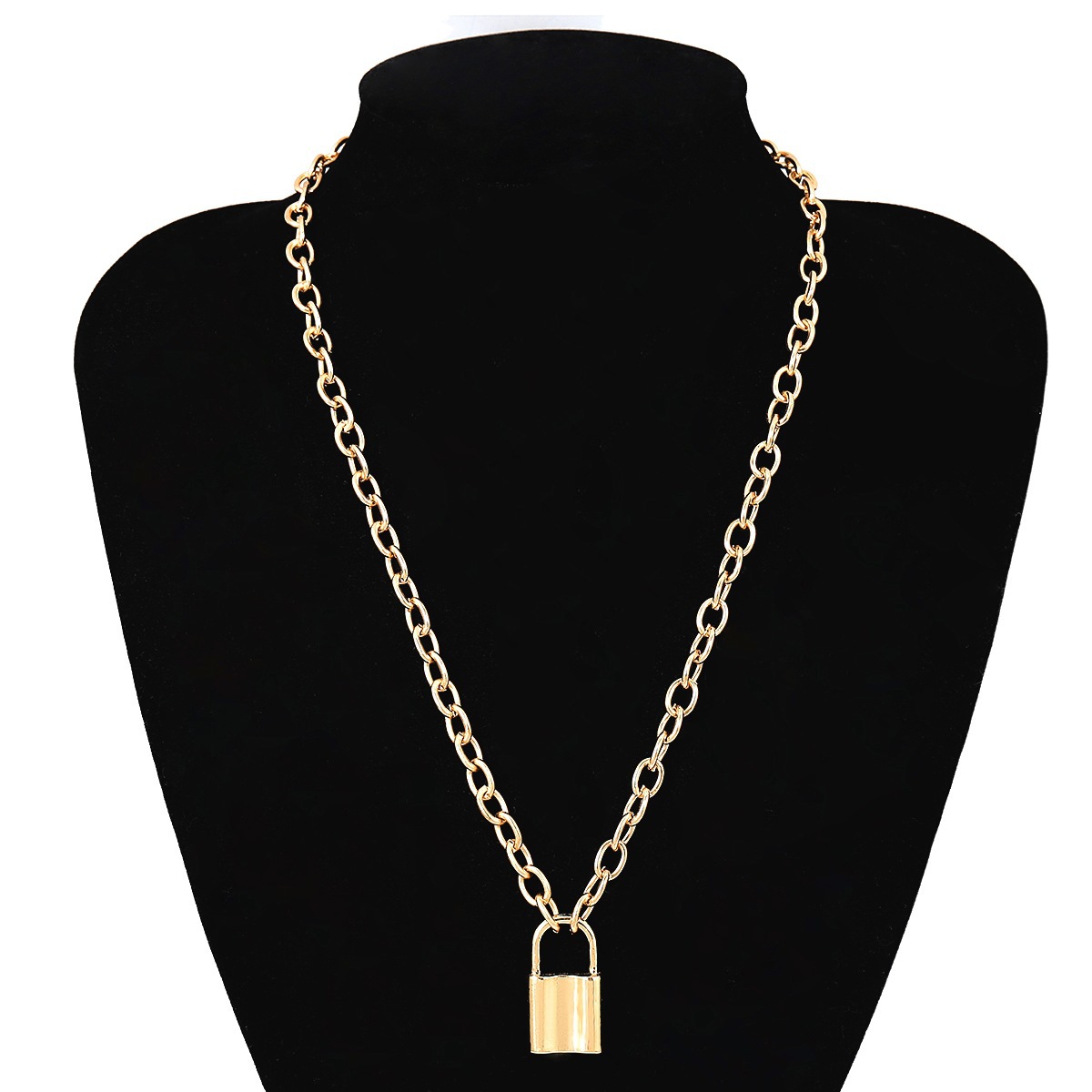 Fashion Key Lock Alloy Unisex Layered Necklaces 1 Piece