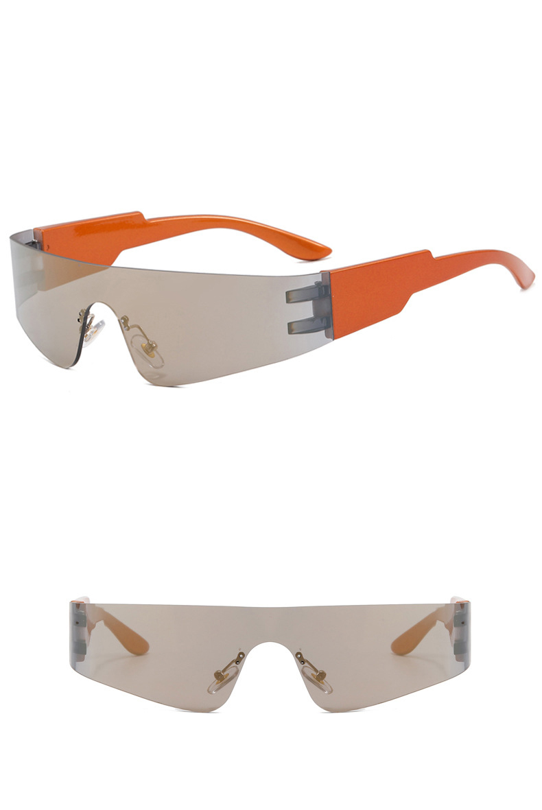 Fashion Solid Color Pc Sport Frameless Womenu0027s Sunglasses