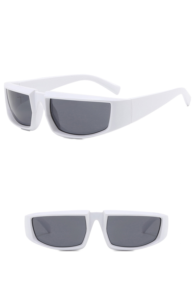 Fashion Solid Color Ac UV Protection Polygon Full Frame Womenu0027s Sunglasses