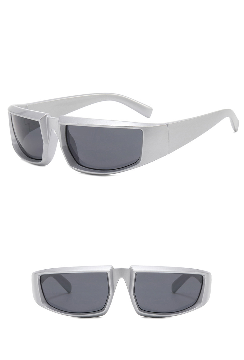 Fashion Solid Color Ac UV Protection Polygon Full Frame Womenu0027s Sunglasses