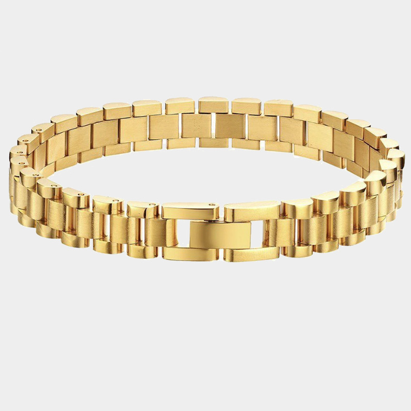 Retro Geometric Stainless Steel Plating Bracelets 1 Piece