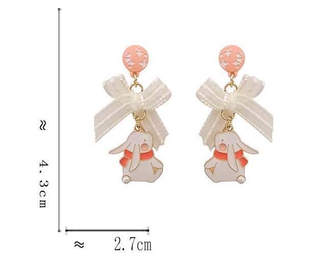 Sweet Rabbit Alloy Plating Womenu0027S Drop Earrings 1 Pair