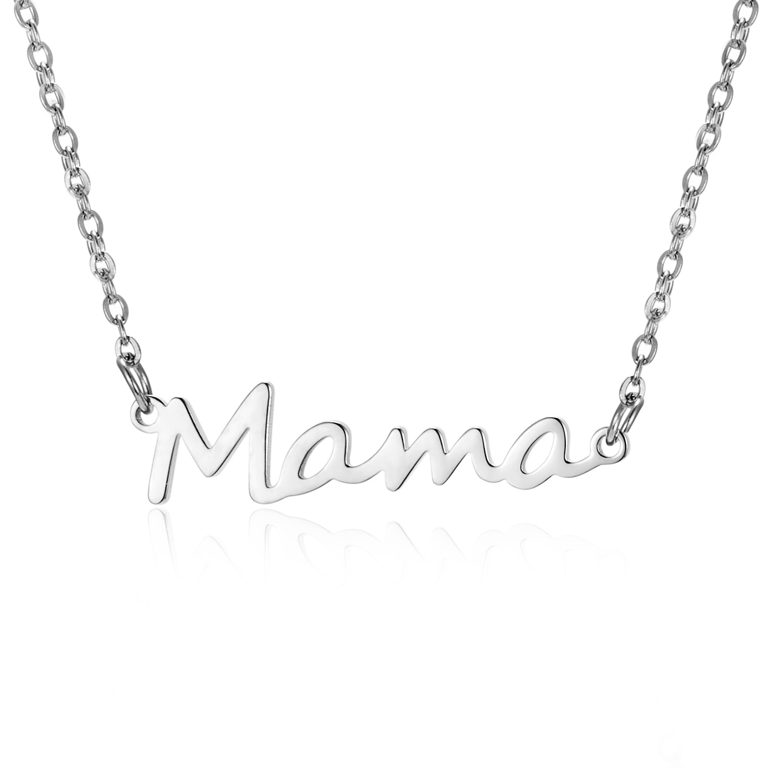 Simple Style Letter Alloy Womenu0027S Necklace 1 Piece