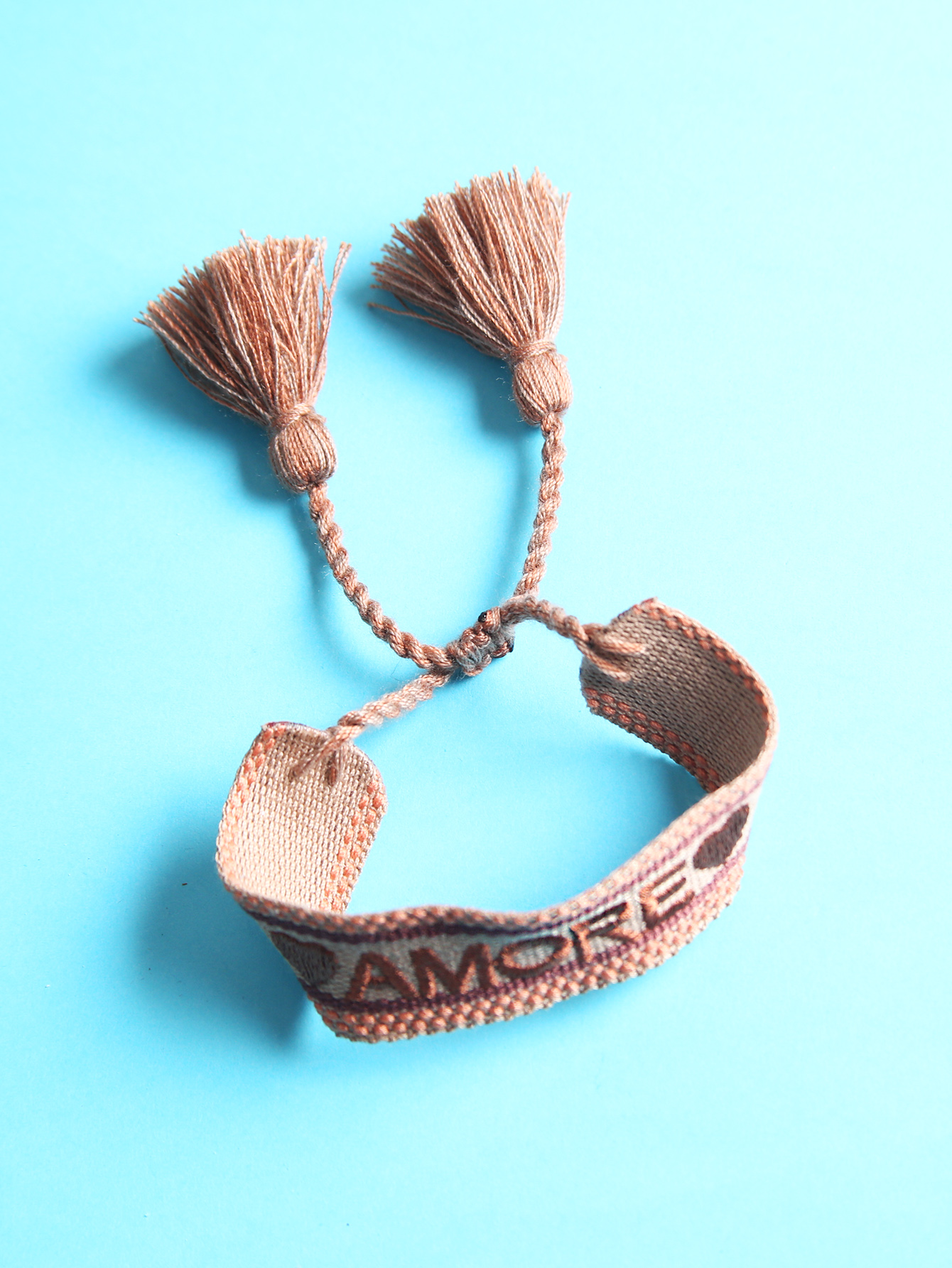 Vacation Letter Fabric rope Couple Bracelets 1 Piece