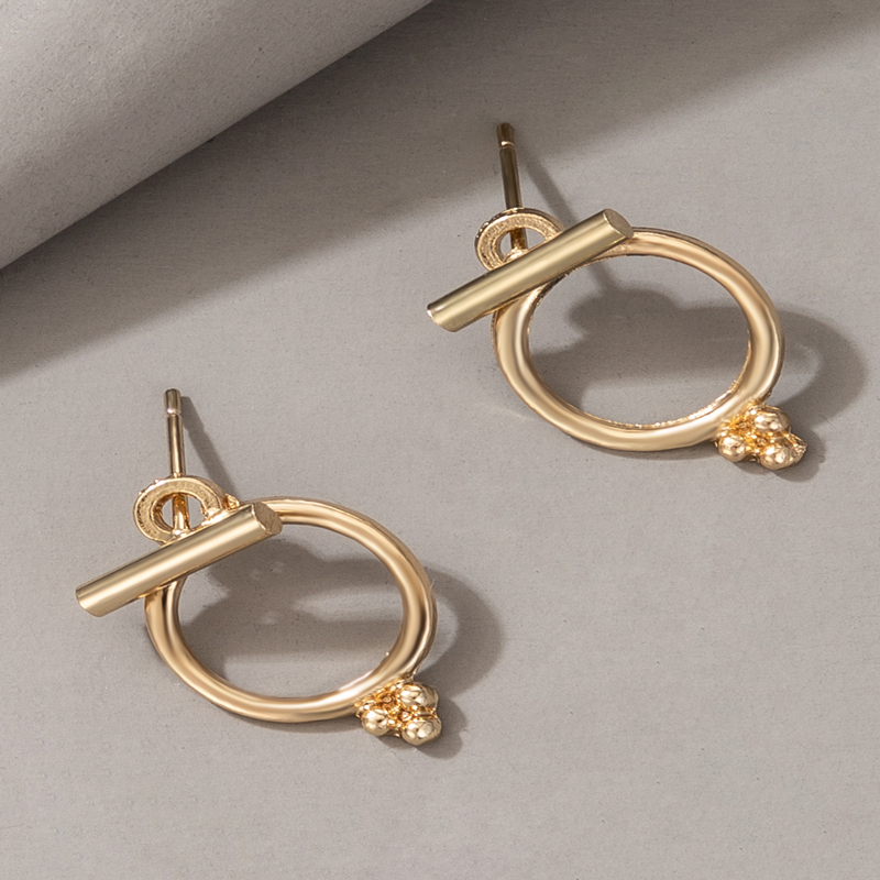 Simple Style Geometric Alloy Womenu0027S Earrings 1 Pair