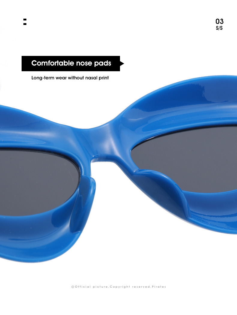 Hip-Hop Geometric Pc Resin Avaitor Full Frame Womenu0027s Sunglasses