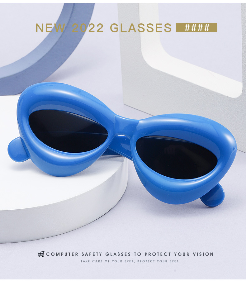 Hip-Hop Geometric Pc Resin Avaitor Full Frame Womenu0027s Sunglasses