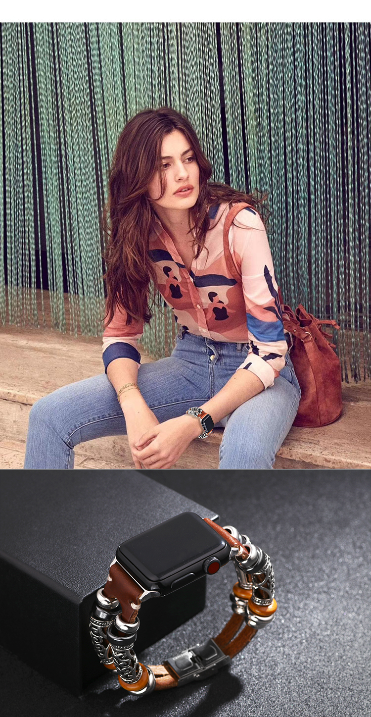 Strap for IWatch Genuine Leather Apple Watch Strap Bracelet