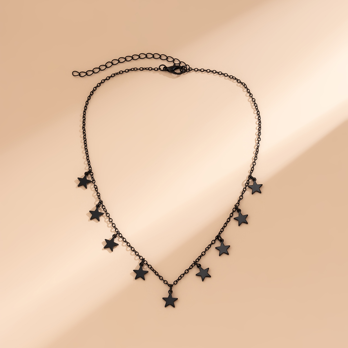 Hip-Hop Sequins Cross Star Artificial Crystal Titanium Plating Womenu0027S Necklace 1 Piece