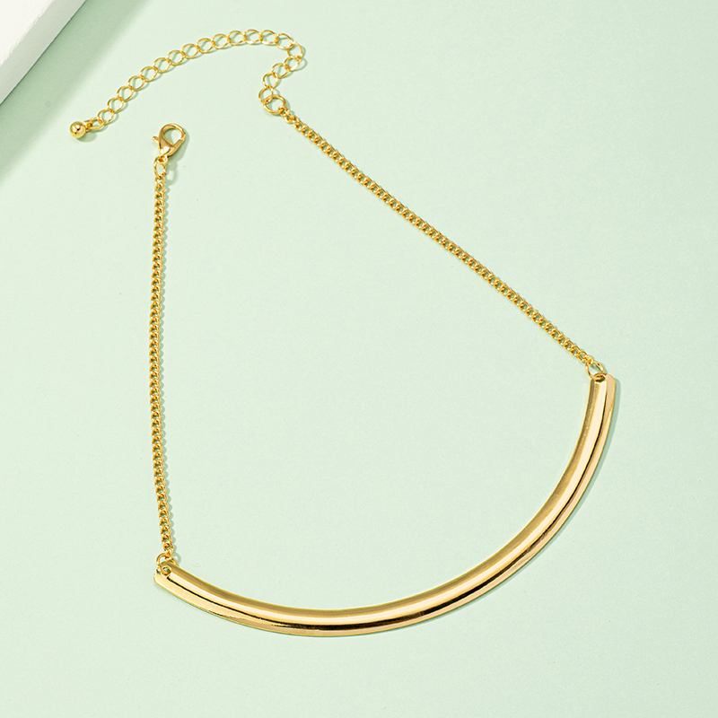 Simple Style Geometric Alloy Plating Womenu0027S Necklace