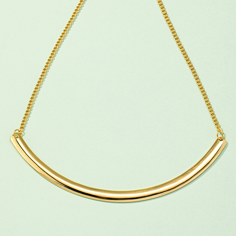 Simple Style Geometric Alloy Plating Womenu0027S Necklace