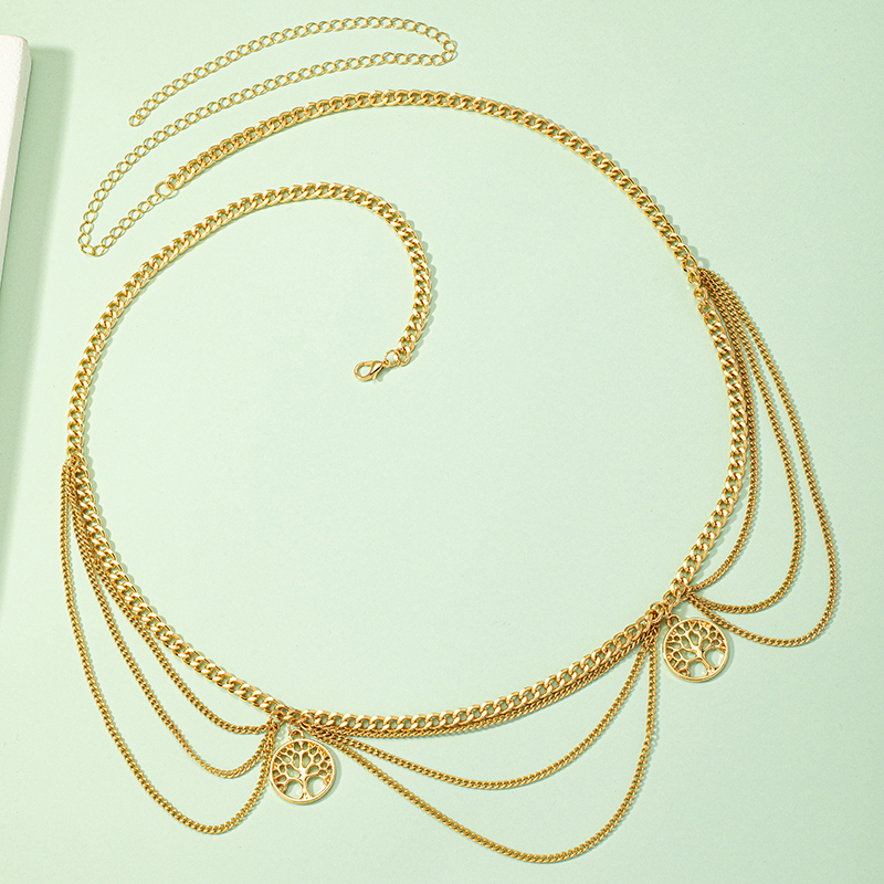 Sexy Tree Alloy Plating Womenu0027S Waist Chain 1 Piece
