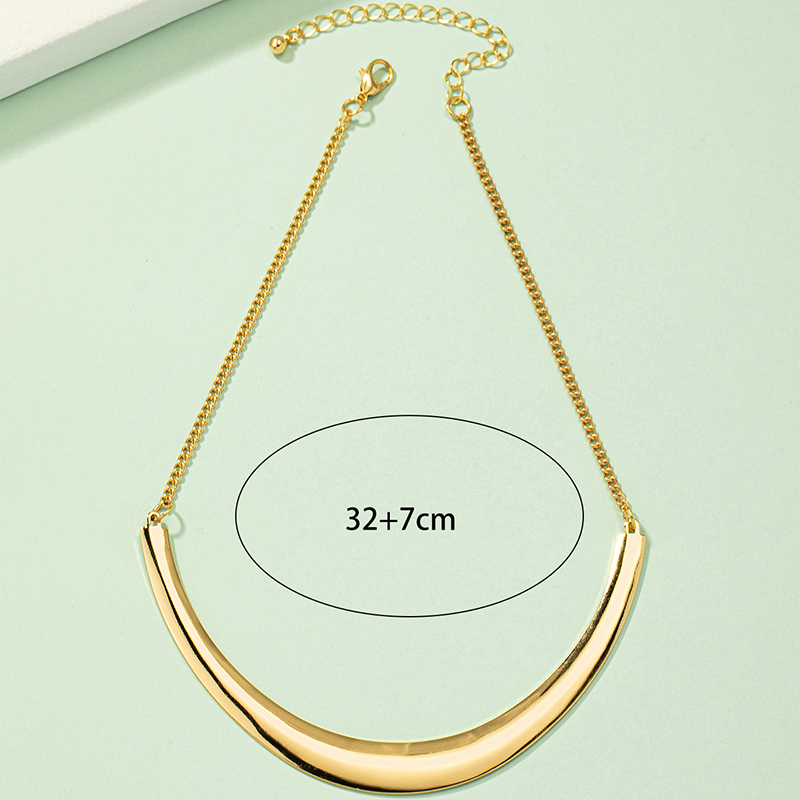 Fashion Geometric Alloy Plating Womenu0027S Necklace