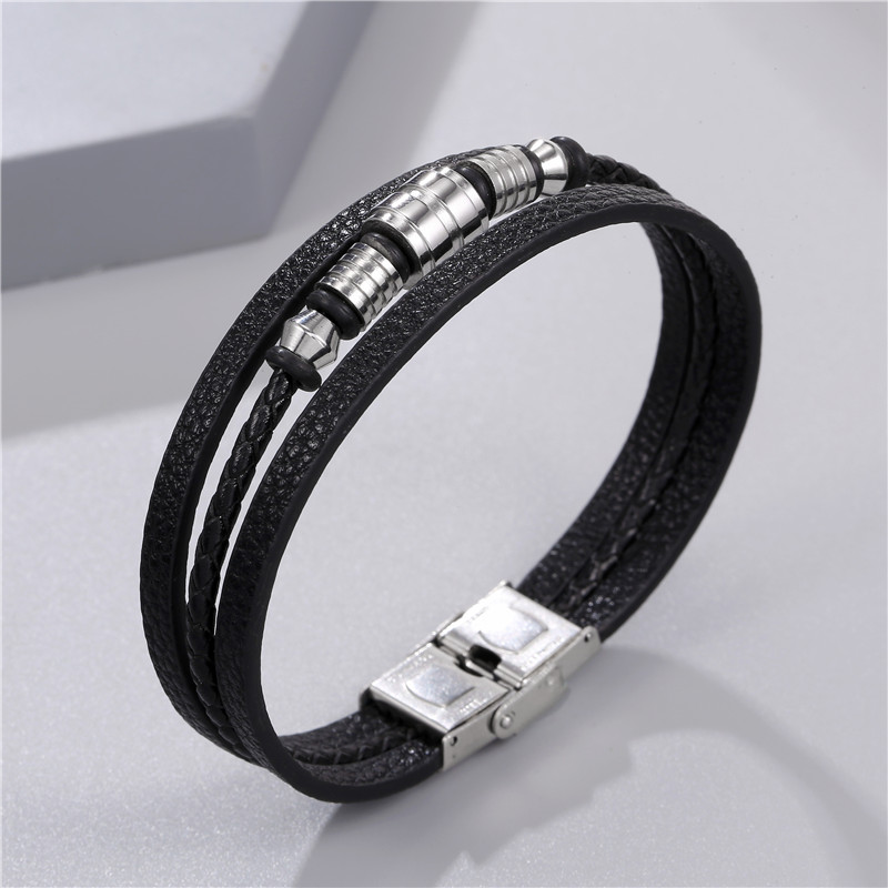 Fashion Solid Color Alloy Unisex Bracelets 1 Piece