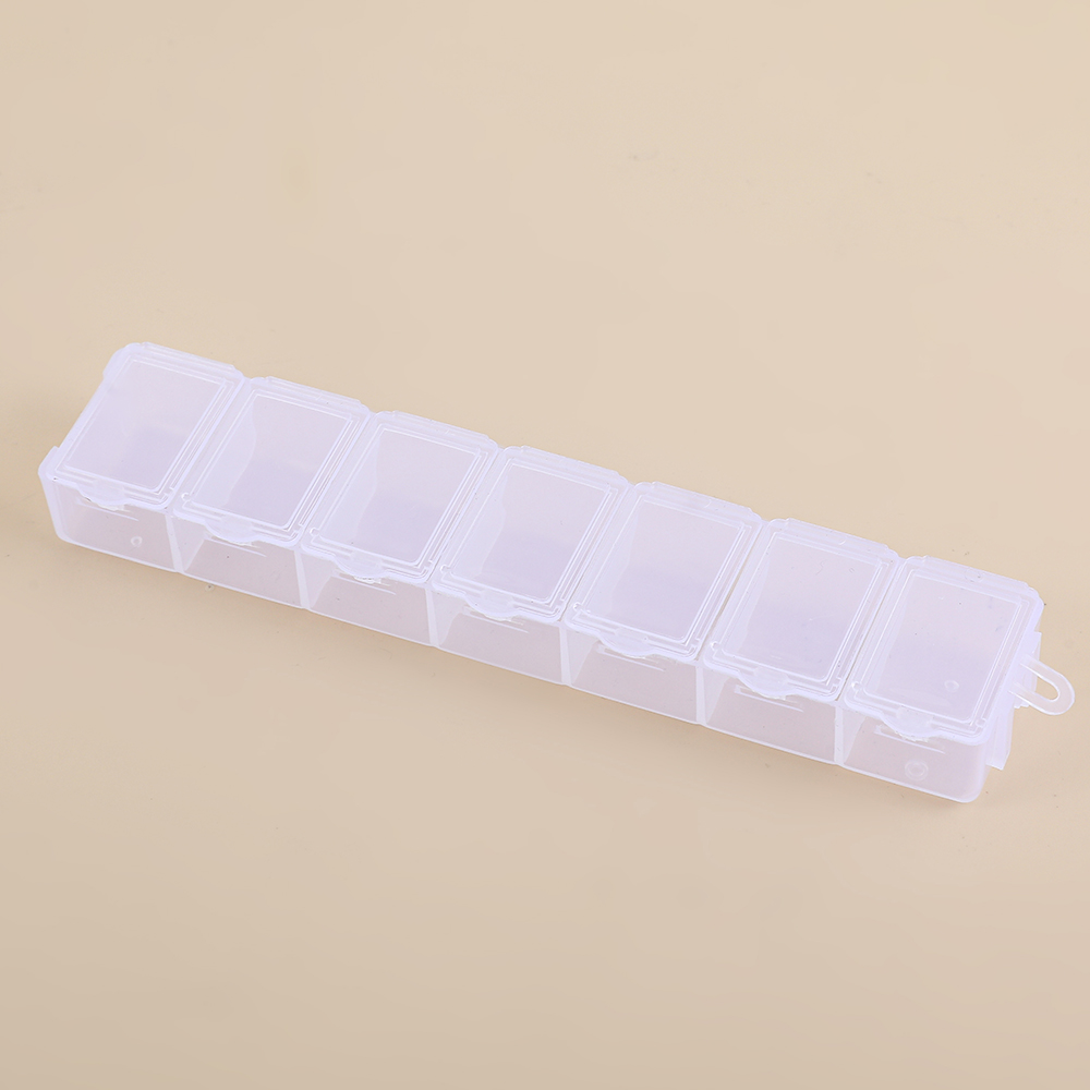 Basic Solid Color Plastic Jewelry Boxes 1 Piece