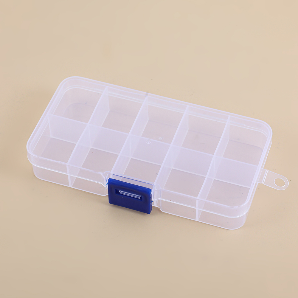 Basic Solid Color Plastic Jewelry Boxes 1 Piece