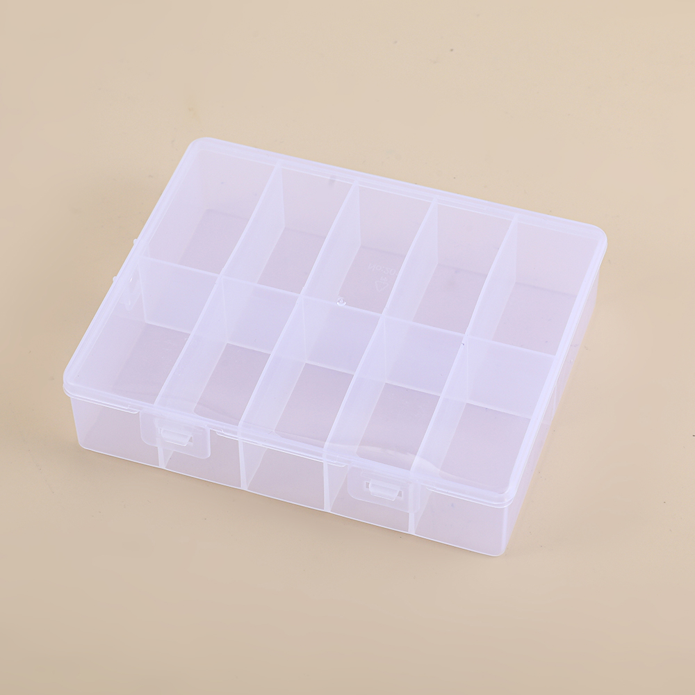 Basic Solid Color Plastic Jewelry Boxes 1 Piece