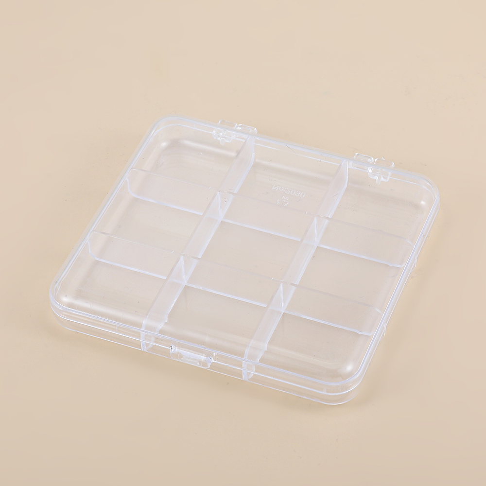 Basic Solid Color Plastic Jewelry Boxes 1 Piece