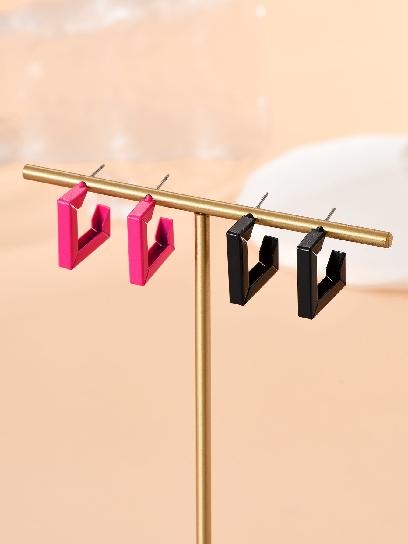 Fashion Geometric Alloy Womenu0027S Ear Studs 1 Pair