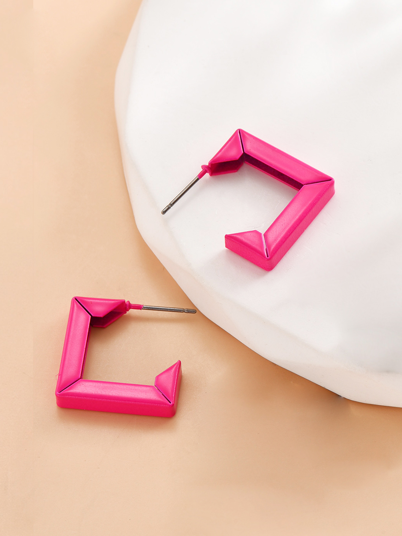 Fashion Geometric Alloy Womenu0027S Ear Studs 1 Pair