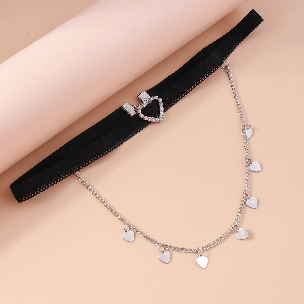 Fashion Heart Shape Alloy Womenu0027S Body Chain