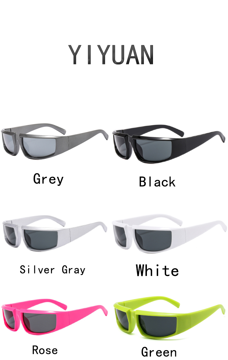 Cool Style Solid Color Pc Square Full Frame Womenu0027s Sunglasses