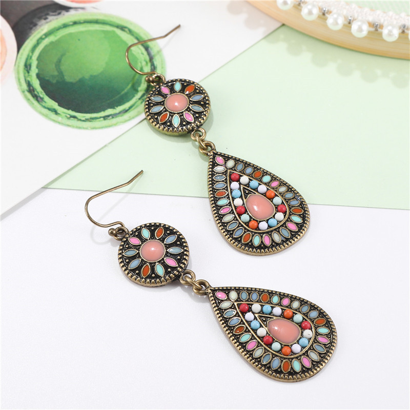 Vintage Style Water Droplets Alloy Womenu0027S Drop Earrings 1 Pair