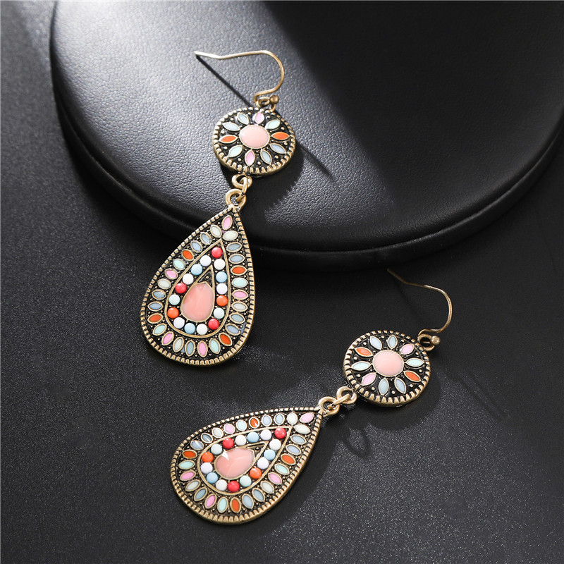 Vintage Style Water Droplets Alloy Womenu0027S Drop Earrings 1 Pair