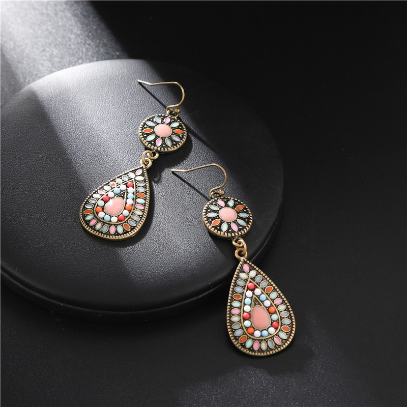 Vintage Style Water Droplets Alloy Womenu0027S Drop Earrings 1 Pair