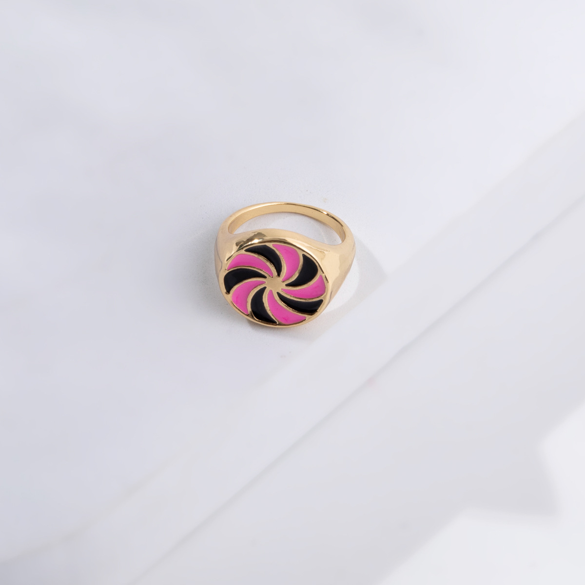 Fashion Round Alloy Enamel Womenu0027S Rings 1 Piece