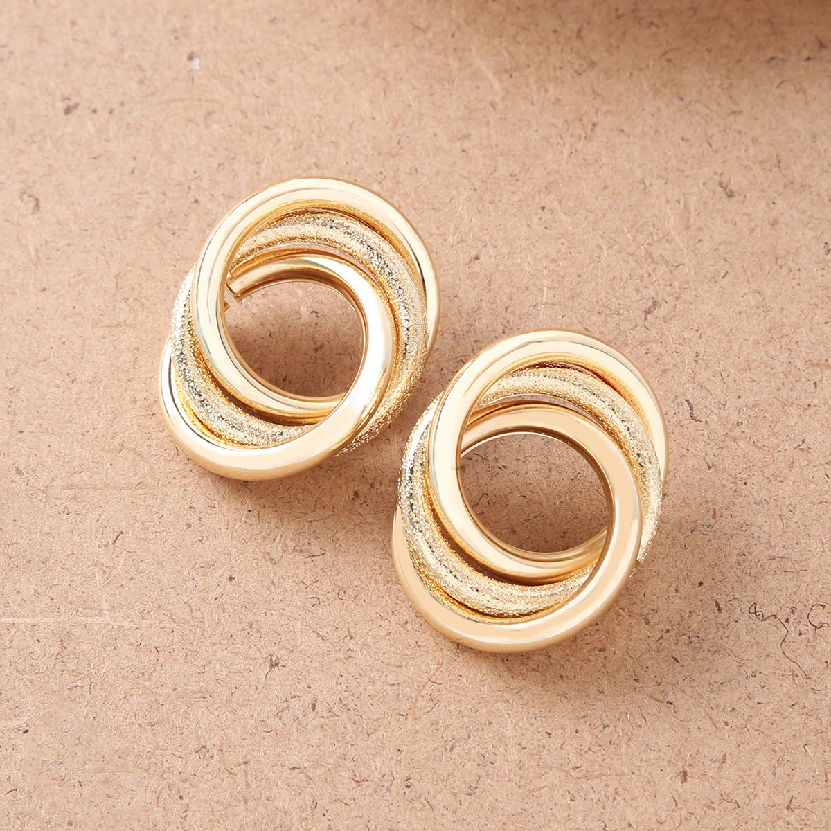 Fashion Geometric Alloy Plating Womenu0027S Ear Studs 1 Pair