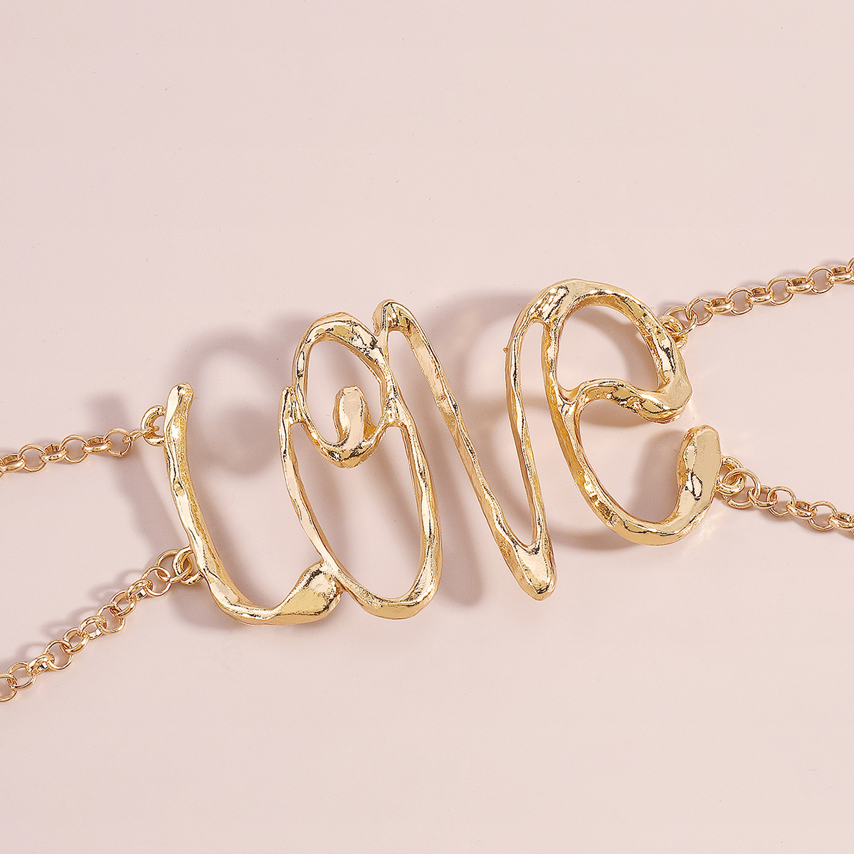 1 Piece Modern Style Letter Alloy Iron Womenu0027S Choker