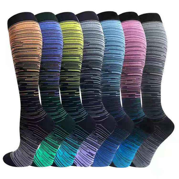 Unisex Sports Stripe Jacquard Ankle Socks A Pair
