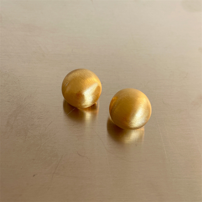 Simple Style Solid Color Alloy Womenu0027S Ear Studs 1 Pair