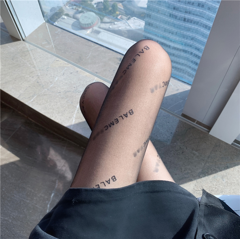 Womenu0027S Sexy Letter Tights A Pair