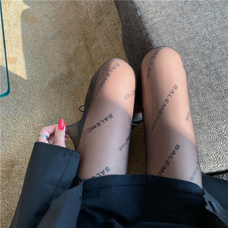 Womenu0027S Sexy Letter Tights A Pair