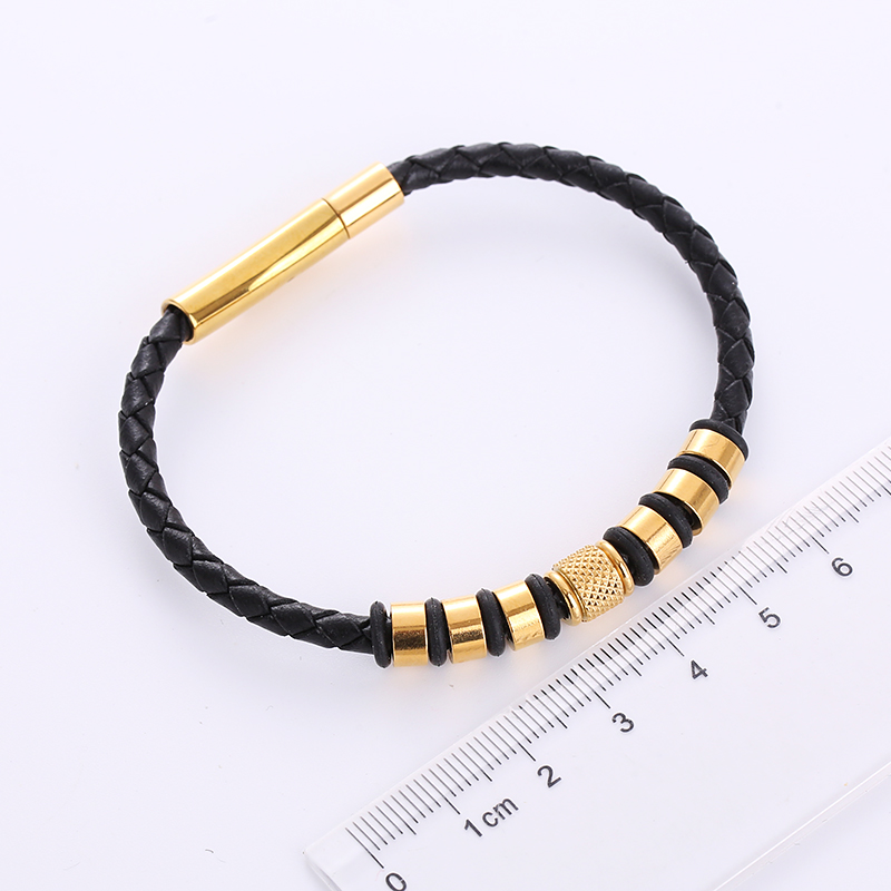 1 Piece Fashion Stainless Steel Handmade Menu0027S Bracelets