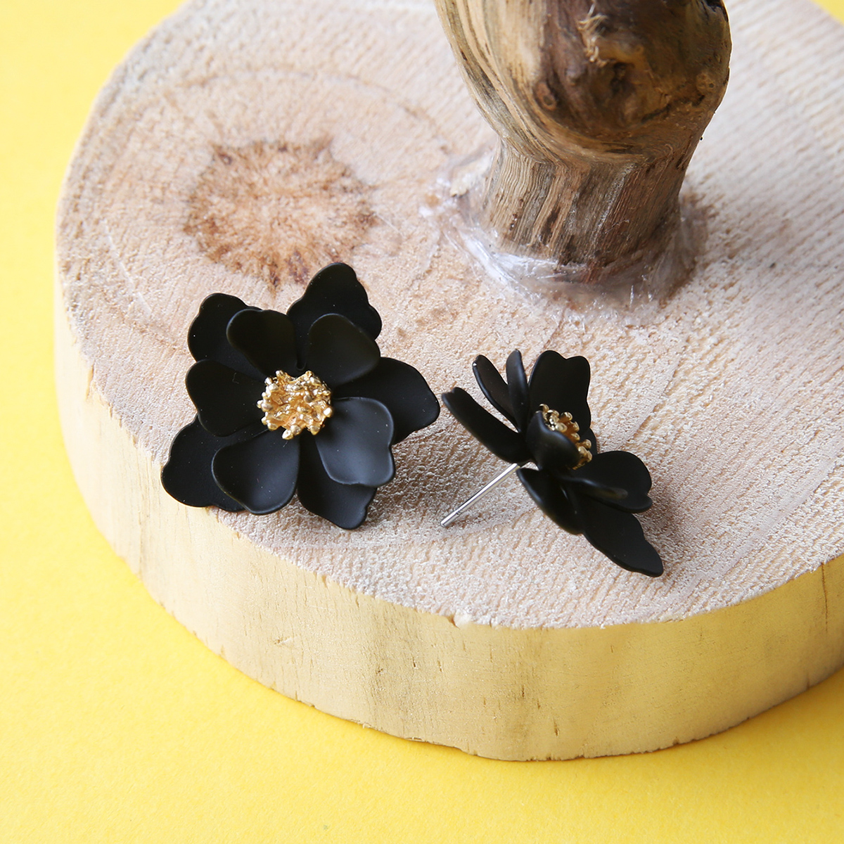 1 Pair Cute Flower Alloy Womenu0027S Ear Studs