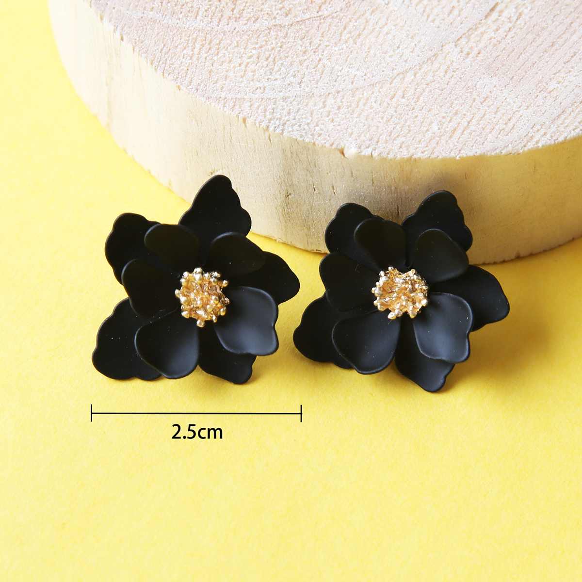 1 Pair Cute Flower Alloy Womenu0027S Ear Studs