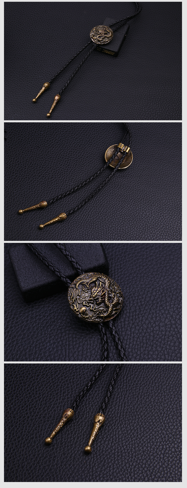 Vintage Style Dragon Alloy Handmade Menu0027S Sweater Chain