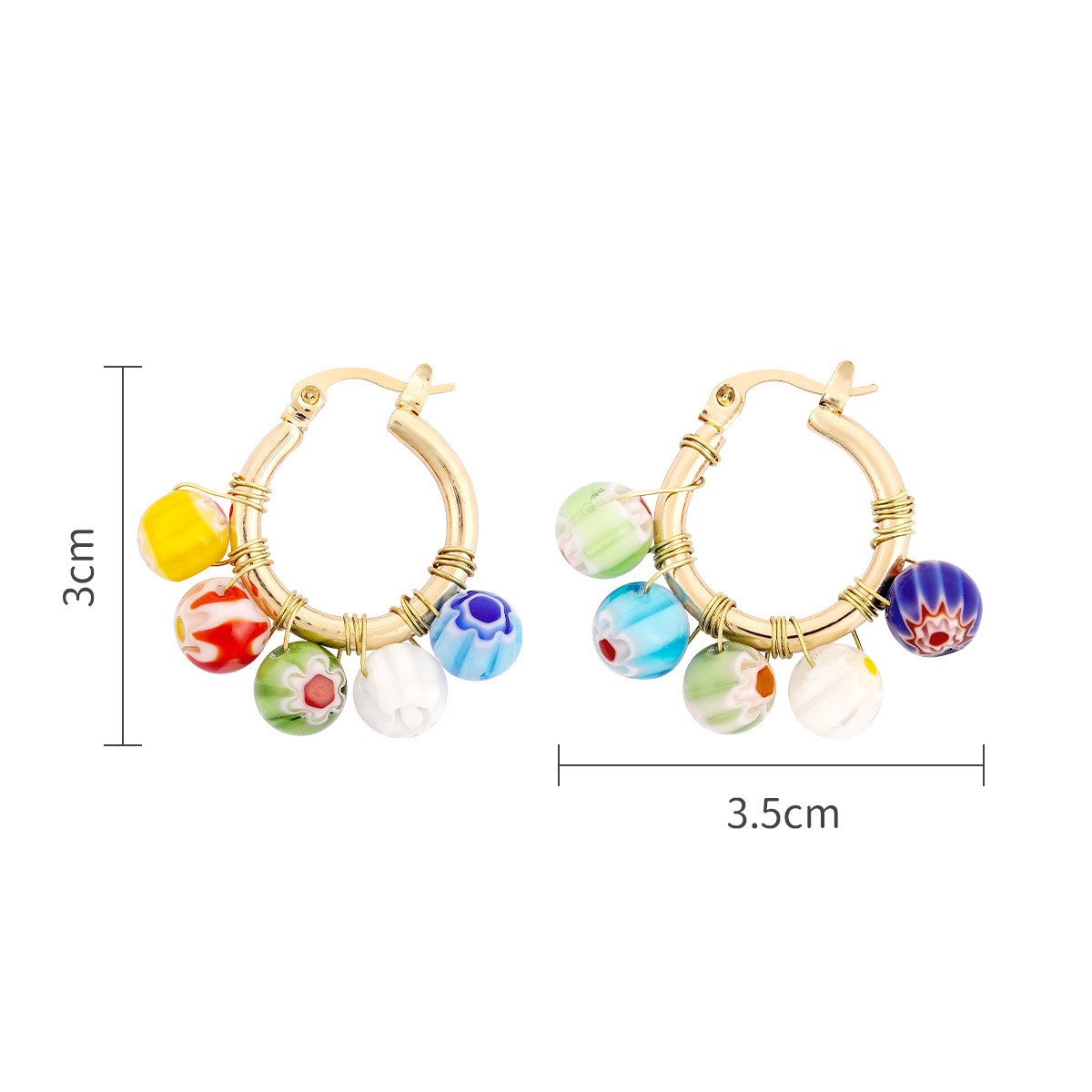 1 Pair Fashion Flower Alloy Plating Womenu0027S Earrings