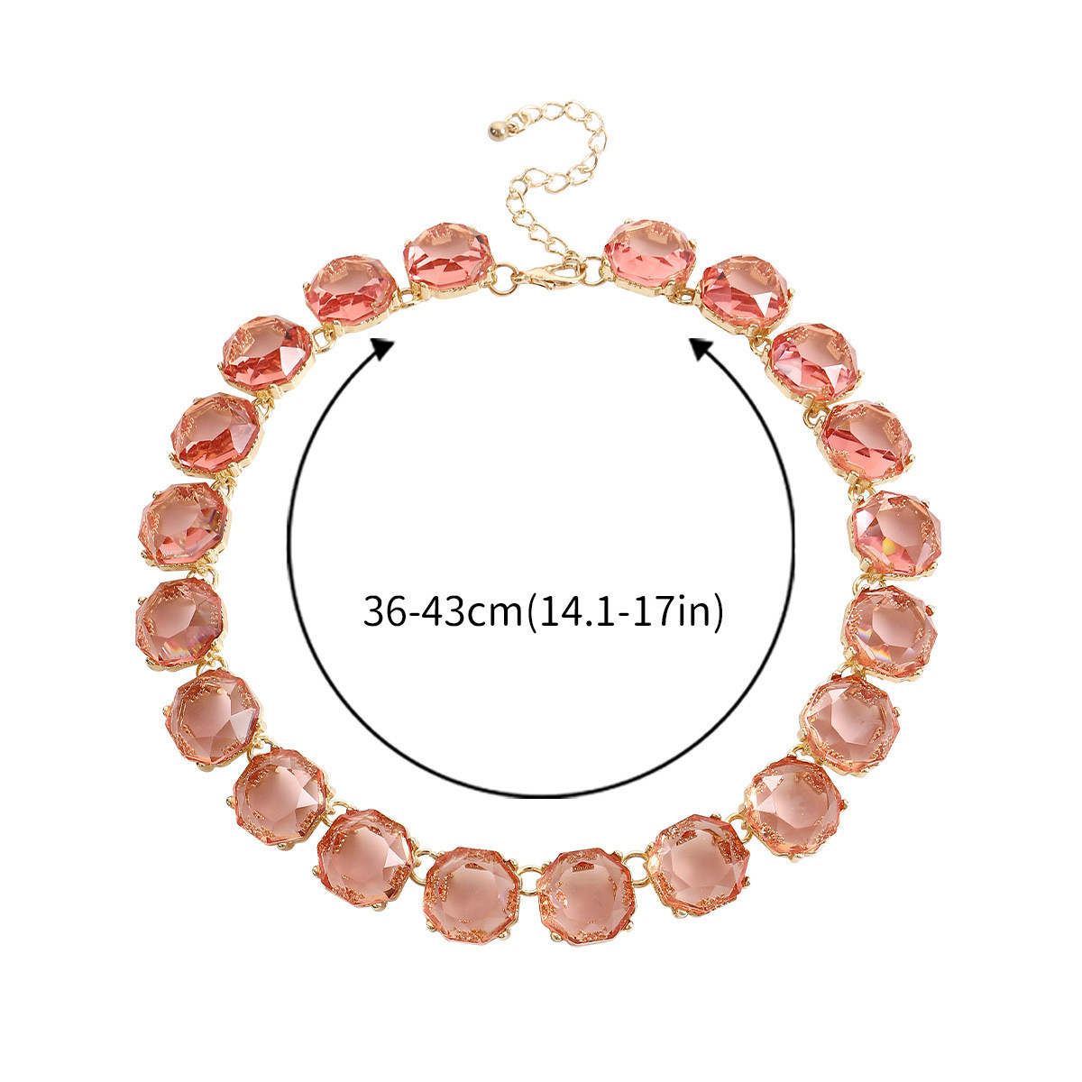 1 Piece Fashion Geometric Alloy Resin Womenu0027S Necklace