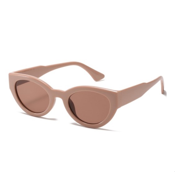 Fashion Color Block Ac Cat Eye Full Frame Womenu0027s Sunglasses