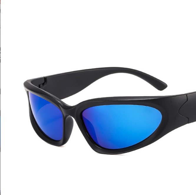 Hip-Hop Solid Color Resin Oval Frame Full Frame Womenu0027s Sunglasses