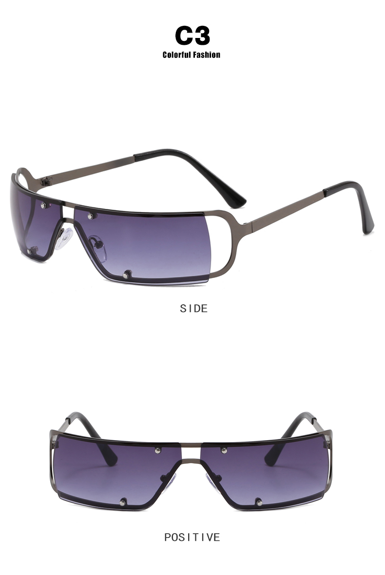 Fashion Geometric Pc Oval Frame Full Frame Womenu0027s Sunglasses