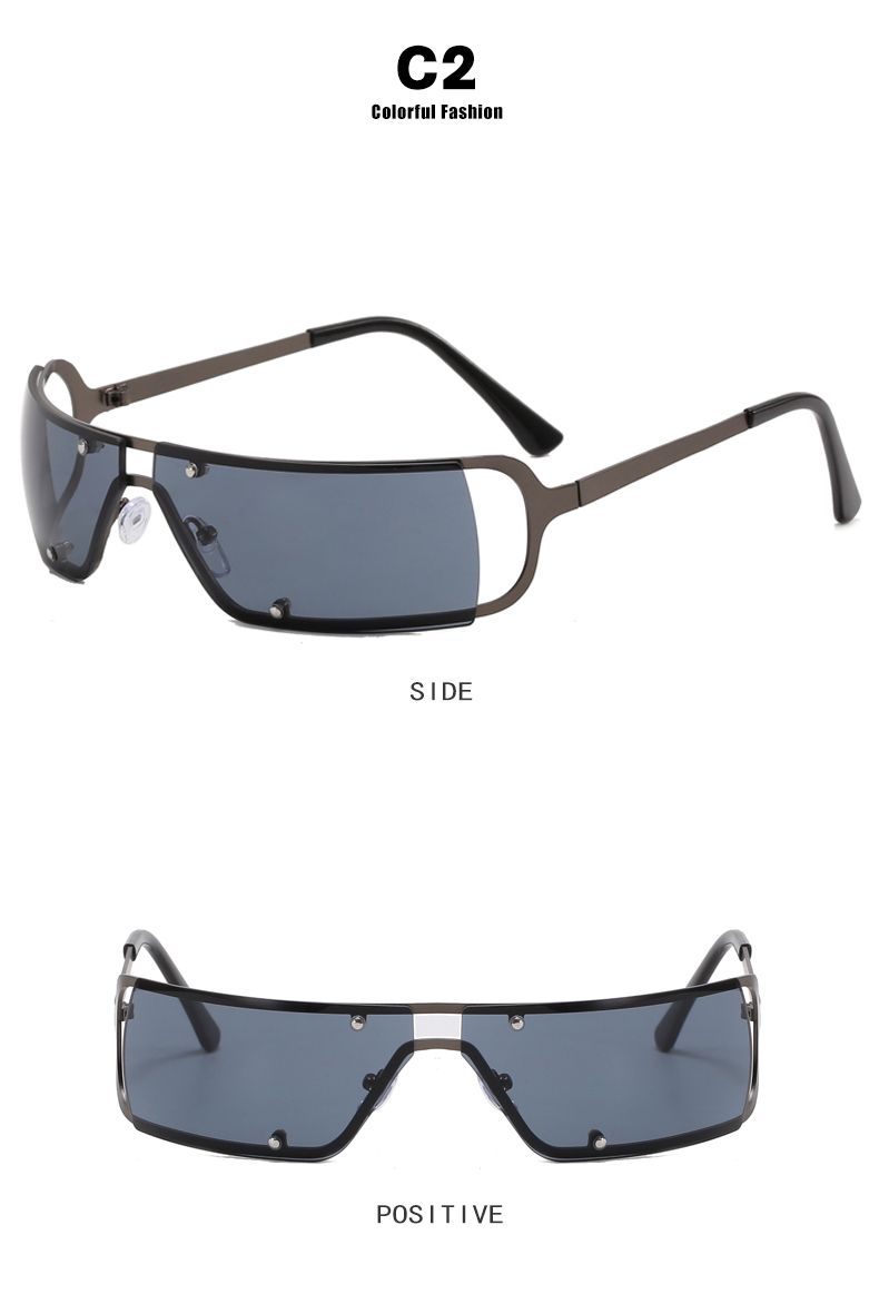Fashion Geometric Pc Oval Frame Full Frame Womenu0027s Sunglasses