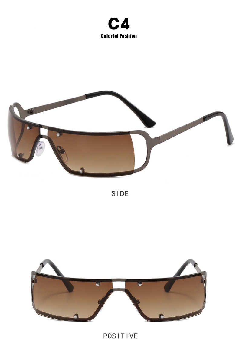 Fashion Geometric Pc Oval Frame Full Frame Womenu0027s Sunglasses
