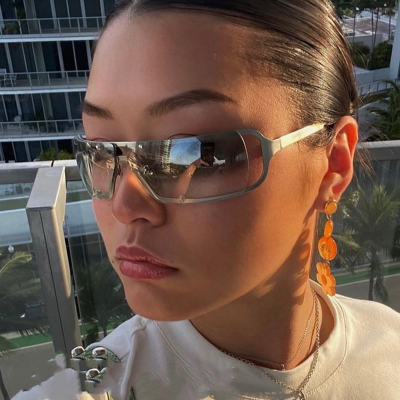 Fashion Geometric Pc Oval Frame Full Frame Womenu0027s Sunglasses